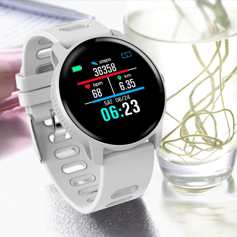 BELOONG S08 IP68 Водонепроницаемый Smartwatch Браслет HR крови Давление Монитор кислорода