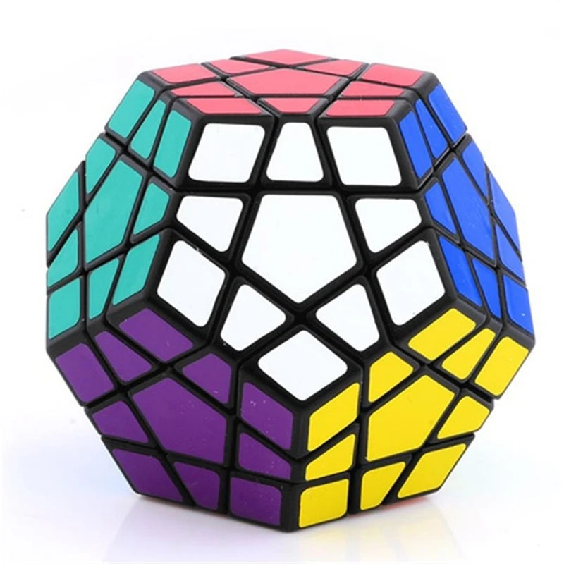 SHENGSHOU AND QIYI MEGAMINX MAGIC SPEED CUBE PUZZLE STICKER LESS COLORFUL CUBO MAGICO TOYS FOR CHILDREN WHOLESALE