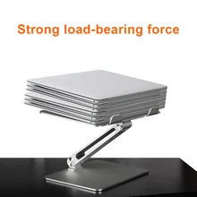 Универсальный алюминиевый сплав подставка держатель для ноутбука Складная регулируемая стойка для ноутбука планшета NK-Shopping