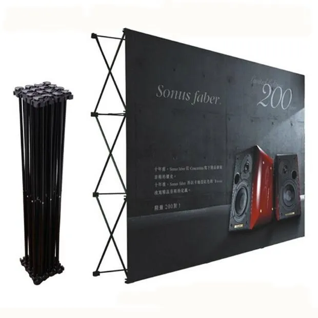 

Tradeshow Wall&Media/Wedding/Party Flower Wall&Fabric Tension Banner Pop Up Exhibition Booth Display Stand&Backdrop poster board