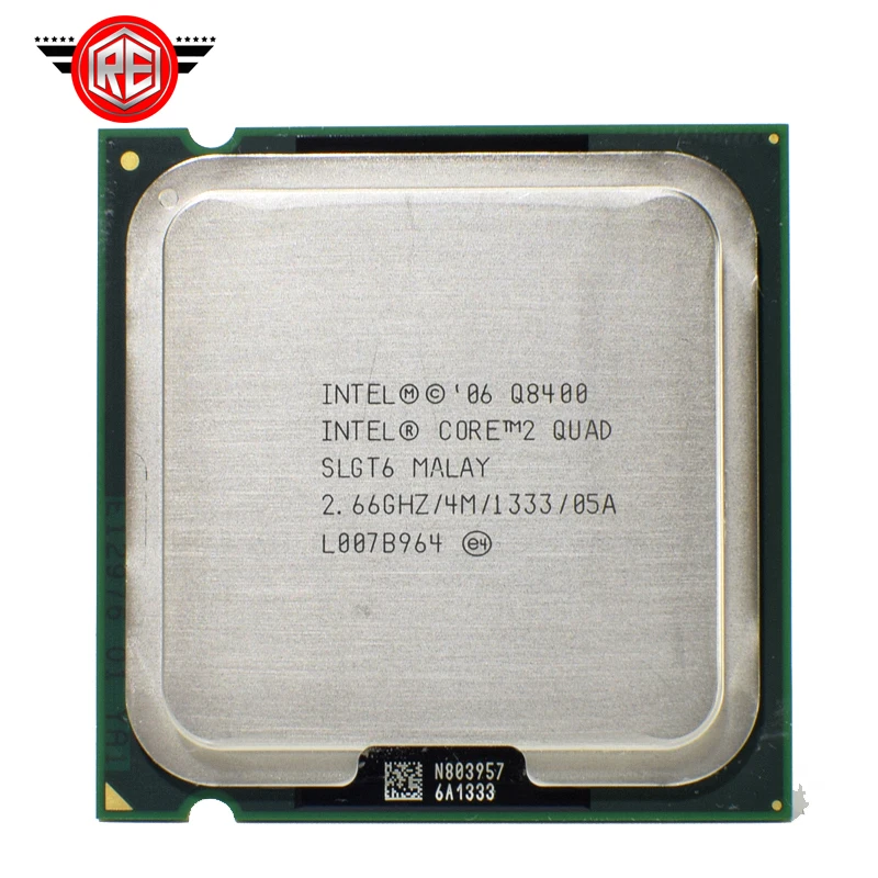 Q8400 четырехъядерный процессор INTEL CORE 2 66 ГГц 4 МБ кэш FSB 1333 Настольный LGA 775|core quad|2