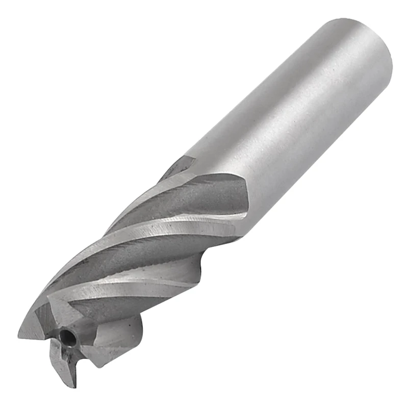 

16 mm cutting diameter 16 mm shank 4 flutes HSS end mill milling cutter