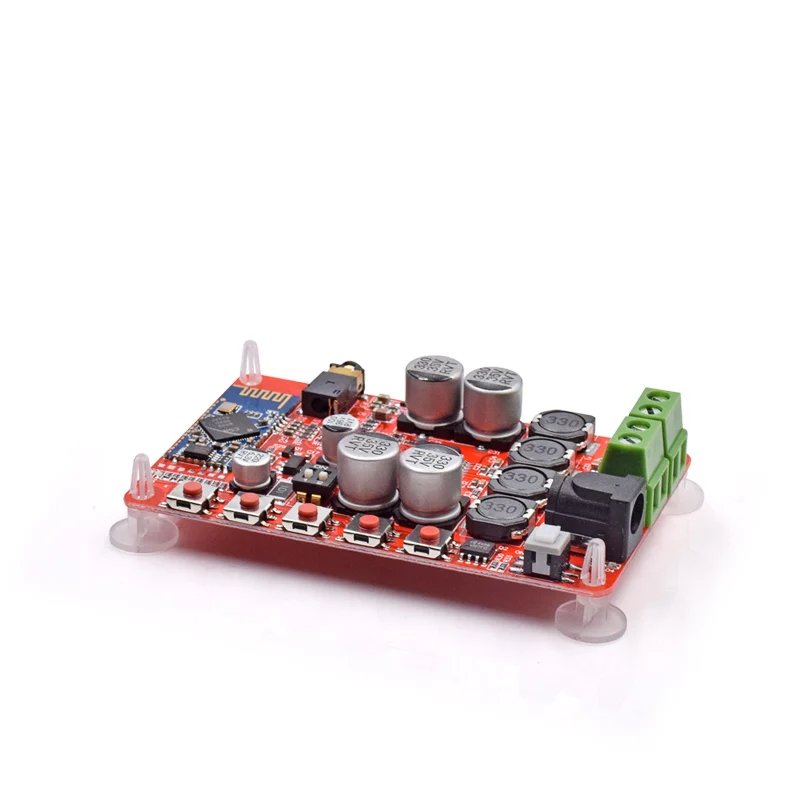 

Wireless Bluetooth 4.0 Audio Receiver Digital TDA7492P 50W+50W Amplifier Board Part component HIFI amplificador Power Amplifiers