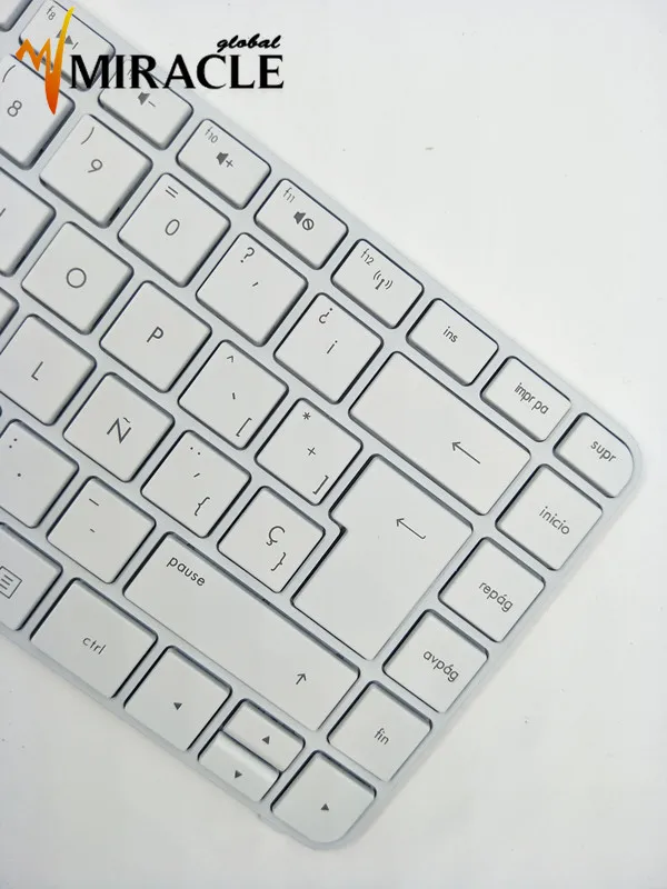 

Repair You Life New Spanish Keyboard For HP Pavilion G4-2000 G4-2100 G4-2200 G4-2300 SP/LA language with white frame Genuine