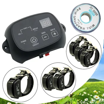 

Hot Sale Dog Fence In-ground Wire Friendly Pet Containment with Training Flags Rechargeable Collars KD660 15nf27