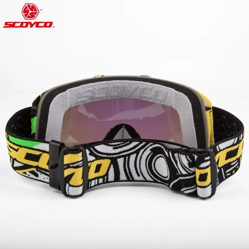 Scoyco G06 для мотокросса защитные очки мото rcycle внедорожных очки гонщика мото лыжные очки Серфинг страйкбол paintba Защита от УФ-лучей