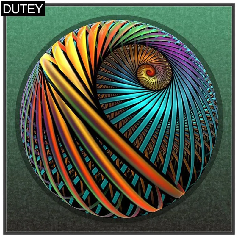 Full squareround drill 5d diy diamond paintingspherical spiral3d