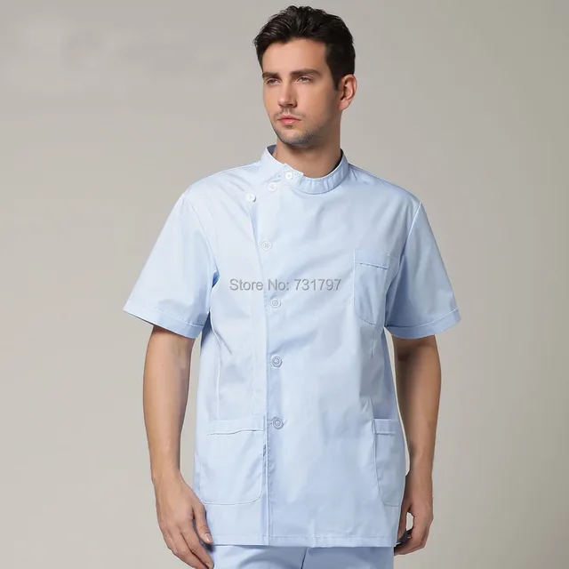 Male Doctor Clothing Dentist Clothes Lab Coat Suit Medical Clothing Coat Lab Medical Clothes