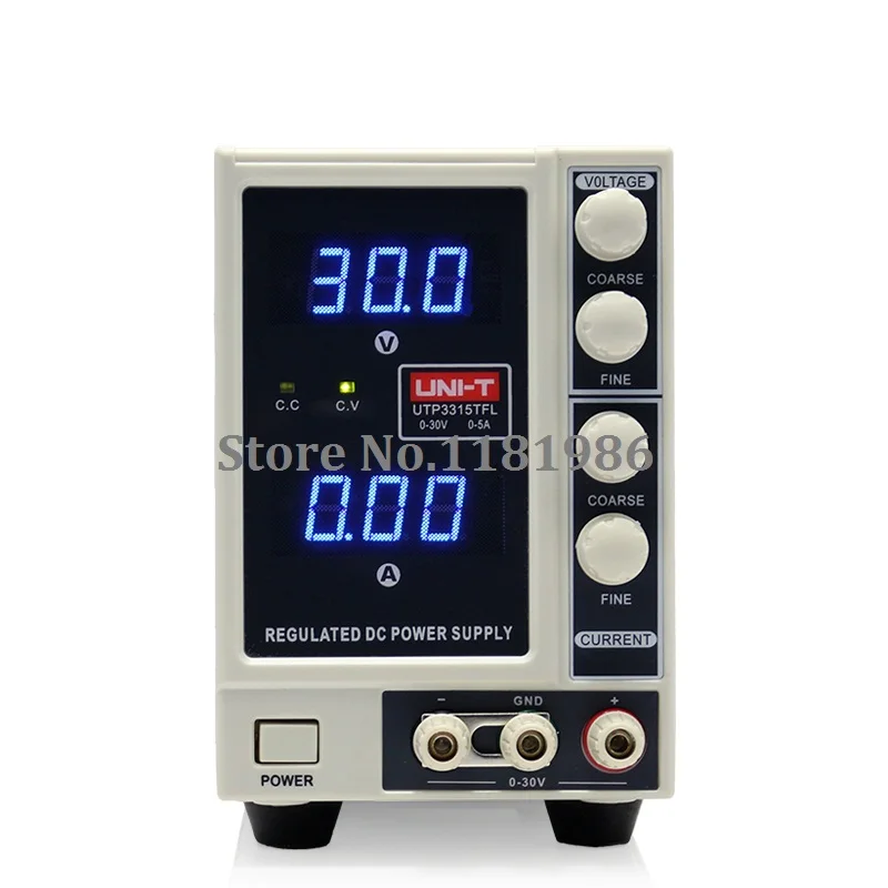 

UNI-T UTP3315TFL DC Power Supply Limitation Output Voltage Current 0~30V 0~5A Power Source