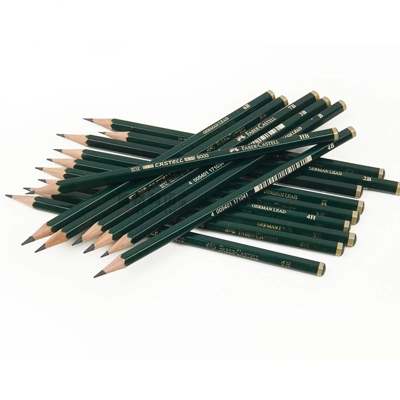 Faber Castell 16 шт. Эскиз Рисование карандаши нетоксичные Стандартные Карандаши 6H 8B