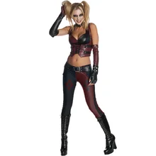 Batman Arkham City Secret Wishes Harley Quinn adultos Sexy fiesta de Disfraces cosplay disfraces de halloween para las mujeres Superhéroe personalizada