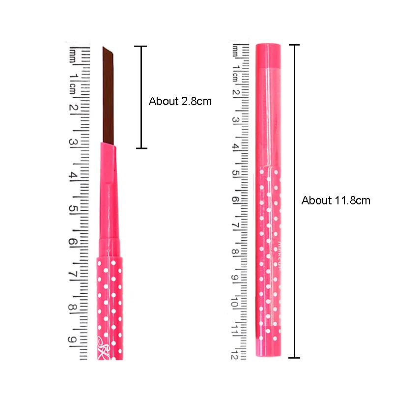Автоматический вращающийся карандаш для бровей водостойкий макияж для глаз ручка для бровей Макияж Косметический Инструмент Черный карандаш для бровей косметика для макияжа