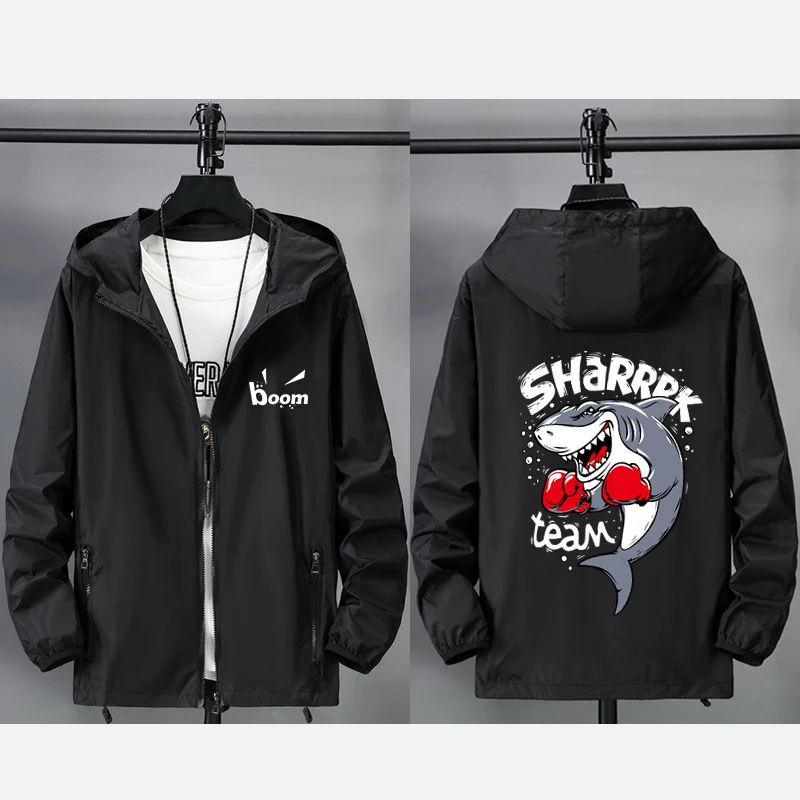 2019 Fashion Summer Thin Jacket Men Streetwear Hip Hop Print Mens Jackets Plus Size 6XL 7XL HZ015