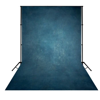 

HUAYI Photography backdrops blue old master style texture abstract retro solid color background for photo studio XT-4770