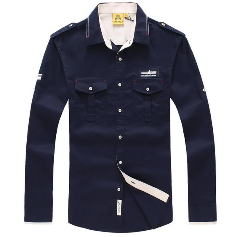 New autumn winter shirt fashion casual men's shirt high quality brand