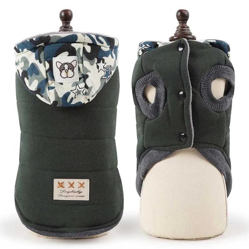 

Dog Coat Jacket Padded Winter Pet Clothing For Dog Clothes French Bulldog Clothes For Dogs Pets Clothing Dogs Chihuahua Costume