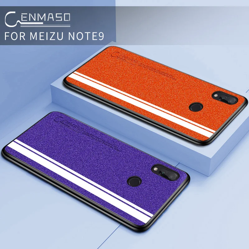 

MEIZU Note 9 Case Luxury Creative High Quality PU Leather Soft Edge Shockproof Back Cover Case MEIZU Note9 M9 Note Cover Case