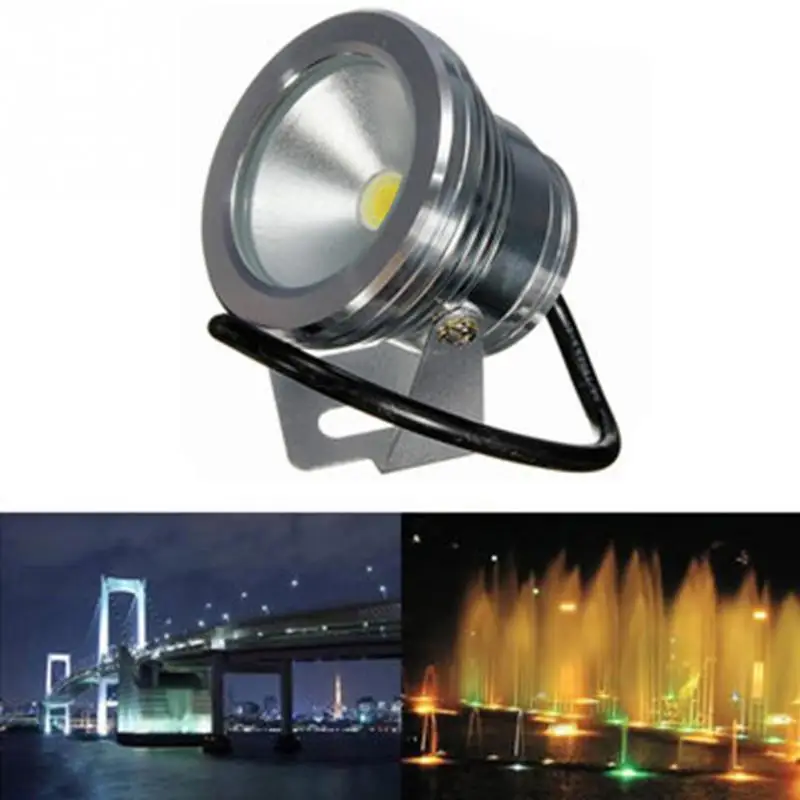 10W Under Water LED Flood Wash Waterproof Spot Light Pool Outdoors 12V