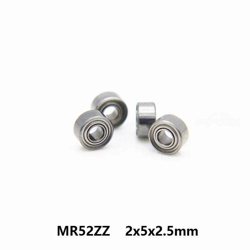5x10x4mm Metal Double Shielded Ball Bearing Bearings 5*10*4 MR105zz 10 Pcs