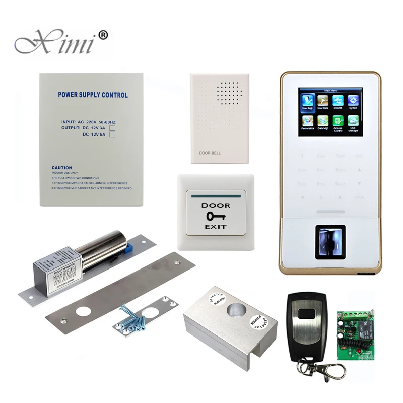 

ZK F22 Finger Access Control System With Time Attendance Function Door Access Control Standalone Fingerprint Reader