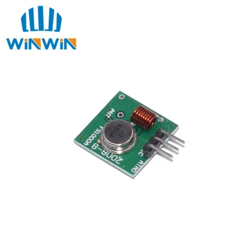 

D01 Free shiping 50 pair (100pcs) 433Mhz RF transmitter and receiver link kit