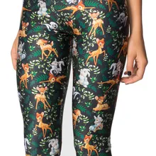 Harajuku 3D с Бэмби леггинсы для Женская Одежда новые летние sytle сексуальные jogger узкие брюки повседневные облегающие леггинсы