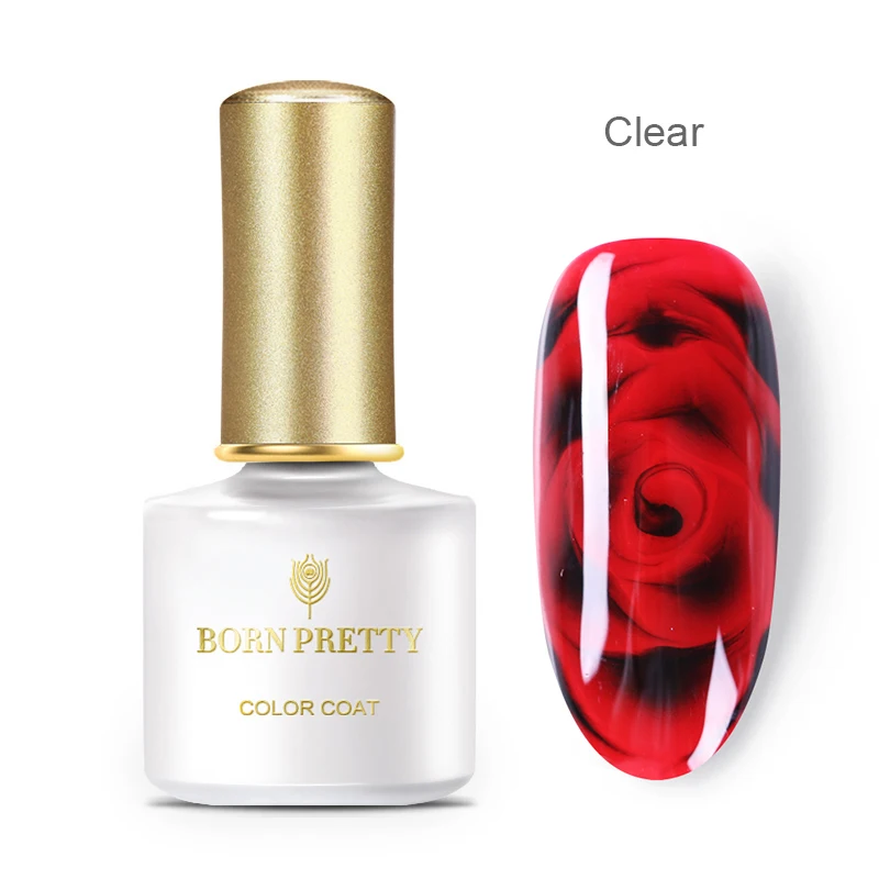 Гель для ногтей BORN PRETTY, 6 мл, молочно-белый прозрачный волшебный гель для ногтей, впитывающий УФ гель для ногтей, лак для маникюра, дизайн «сделай сам» - Цвет: Clear