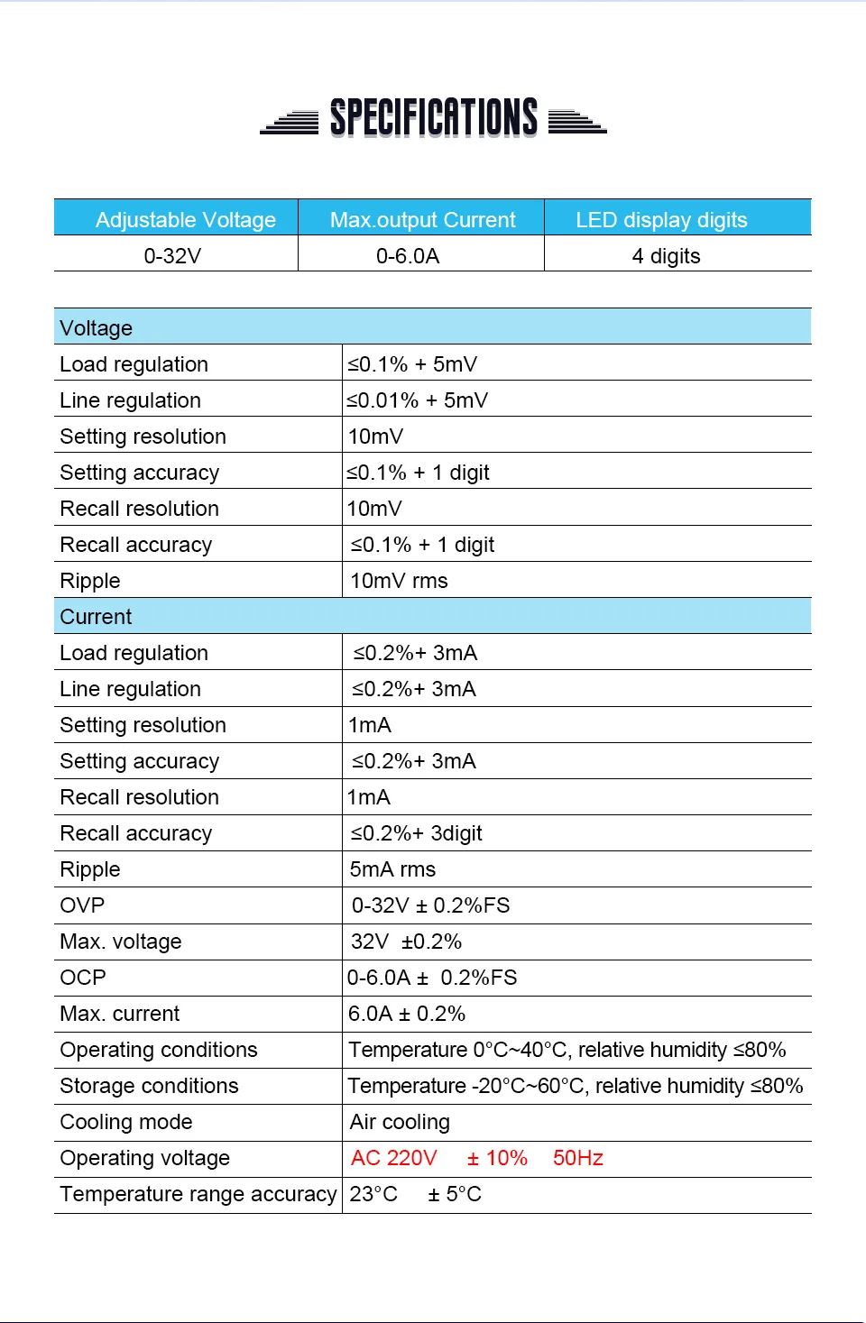 UNI-T UTP1306S DC Питание переменной, 32 V/6A Регулируемый переключения регулируется Питание цифровой с зажимы типа «крокодил»(220 V 50Hz