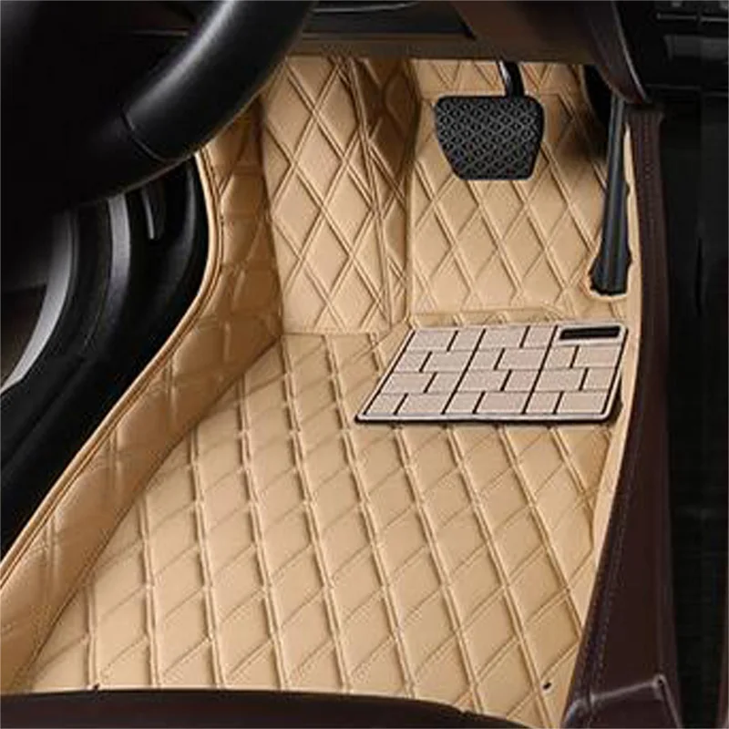

Floor mats for Nissan Qashgai J10 J11 Rouge X-trail all weather 5D car-styling carpet rugs floor liners(2006-)