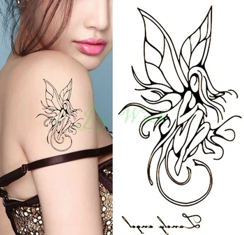 

Waterproof Temporary Tattoo Sticker on body hand sexy girl angel tatto stickers flash tatoo fake tattoos for lady women