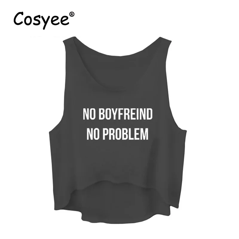 Cosyee бренд Для женщин Лето Уличная без BOYFREIND не проблема с буквенным принтом
