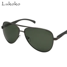 Lukoko Gunes Gozlugu Hombres Piloto Aviador Gafas de Sol Masculinas de Conducción gafas de Sol Polarizadas Gafas de Pesca gafas de sol 2016 Gafas De Sol Hombre Reybans
