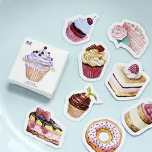 45 pcs/pack My Favorite Sweet Dessert Label Stickers Decorative Stationery Stickers Scrapbooking DIY Diary Album Stick Label