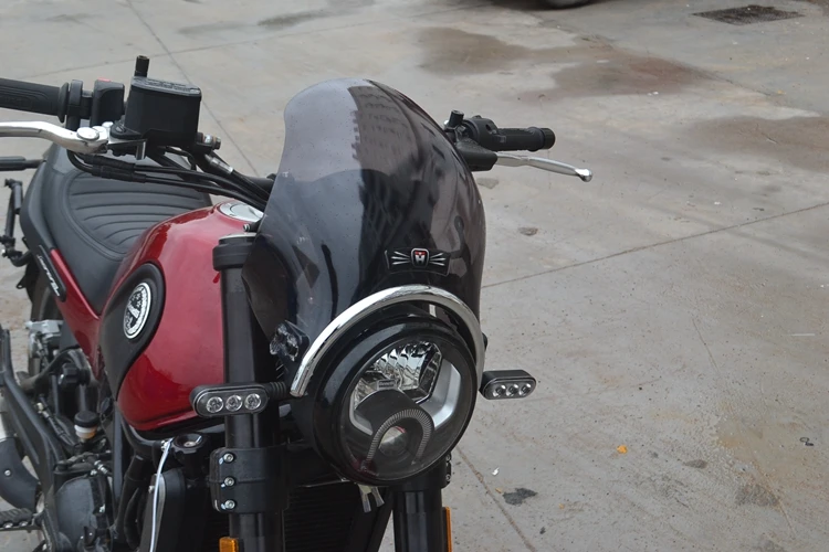 Лобовое стекло для переднего мотоцикла Benelli Leoncino 500|Накладки и декоративные