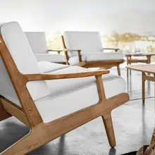 Превосходная Удобная и прочная наружная Тиковая Мебель деревянный набор садовой мебели из ротанга