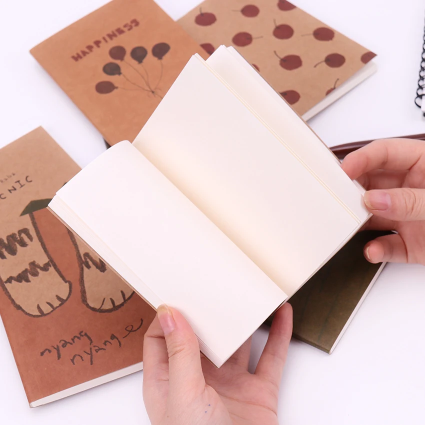 

1PC Lovely Covers Notebook Cartoon Animals Stars Cute Journal Diary Planner Notepad for Kids Gift Korean Stationery