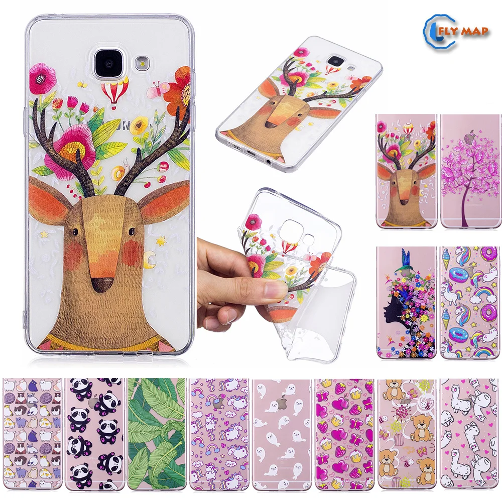 Fitted Case for Samsung Galaxy A5 2016 A510 A 510 Soft TPU Silicone Cover Phone A56 A510F/DS A510FD SM-A510FD SM-A510M Capa |