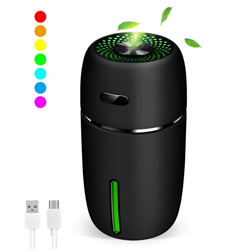 Мини Автомобильный увлажнитель воздуха домашний бесшумный Настольный портативный USB увлажнитель воздуха - Цвет: A