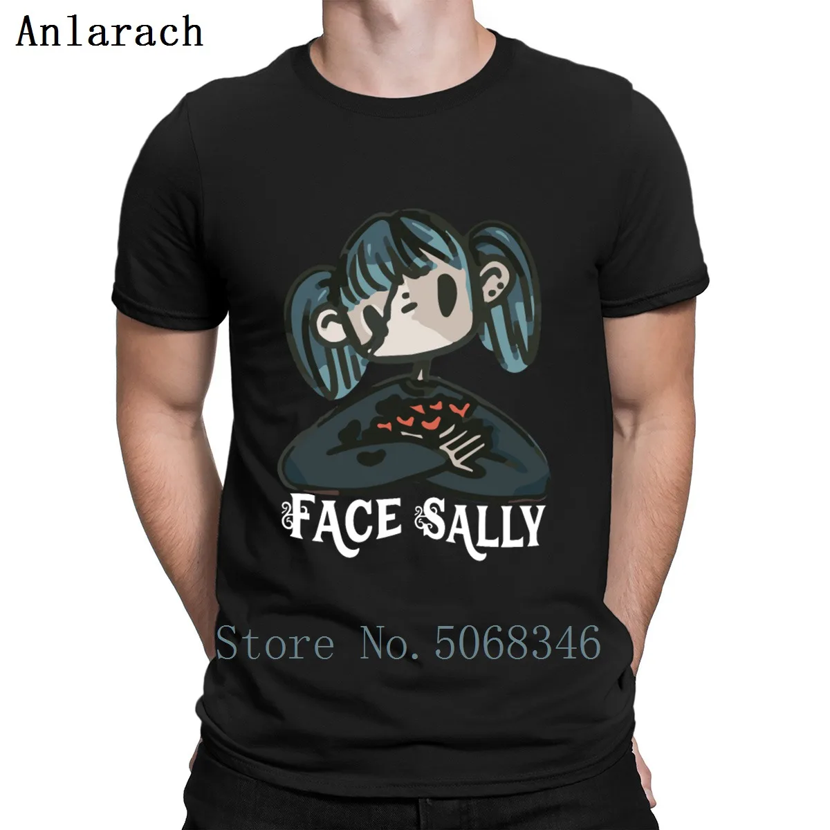 

Sally Face Sanitys Fall Larry Gift T Shirt Gift Tee Shirt Printing Letters Male Summer Comical Euro Size S-3xl Shirt