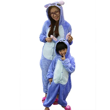 Семейные пижамы одинаковые комплекты для взрослых и детей 4, 6, 8, 10, 12 лет, одежда пижамы с Тоторо, динозавром, единорогом для девочек и мальчиков - Цвет: as picture