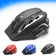 3 Colors Ultralight Cycling Helmet Breathable Bicycle Helmet Women Men Integrally-molded Bike Helmet Visor
