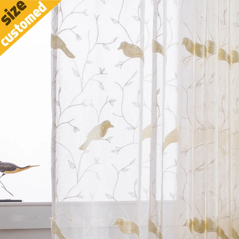Sheer Curtain Fabric curtain fabric birds promotion-shop for promotional curtain fabric Sheer Curtain Fabric curtain fabric birds promotion-shop for promotional curtain fabric
