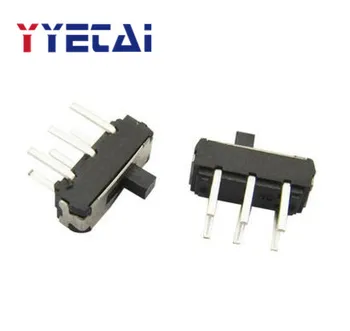 

YongYeTai 6-pin straight-in handle high 2MM toggle Slide switch Two-speed/six-pin MSS22D18 Straight-in handle Heig Free shipping