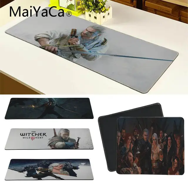 Cheap MaiYaCa Top Quality The-Witcher Large Mouse pad PC Computer mat Gamer Gaming Keyboard Mat Computer Tablet Mouse Pad