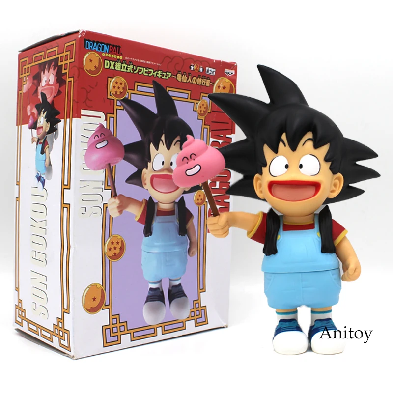 Dr. Slump Arale Косплей Dragon Ball Z Son Goku Krillin аниме мультфильм забавная ПВХ фигурка Коллекционная модель игрушки 18~ 24 м 4 стиля