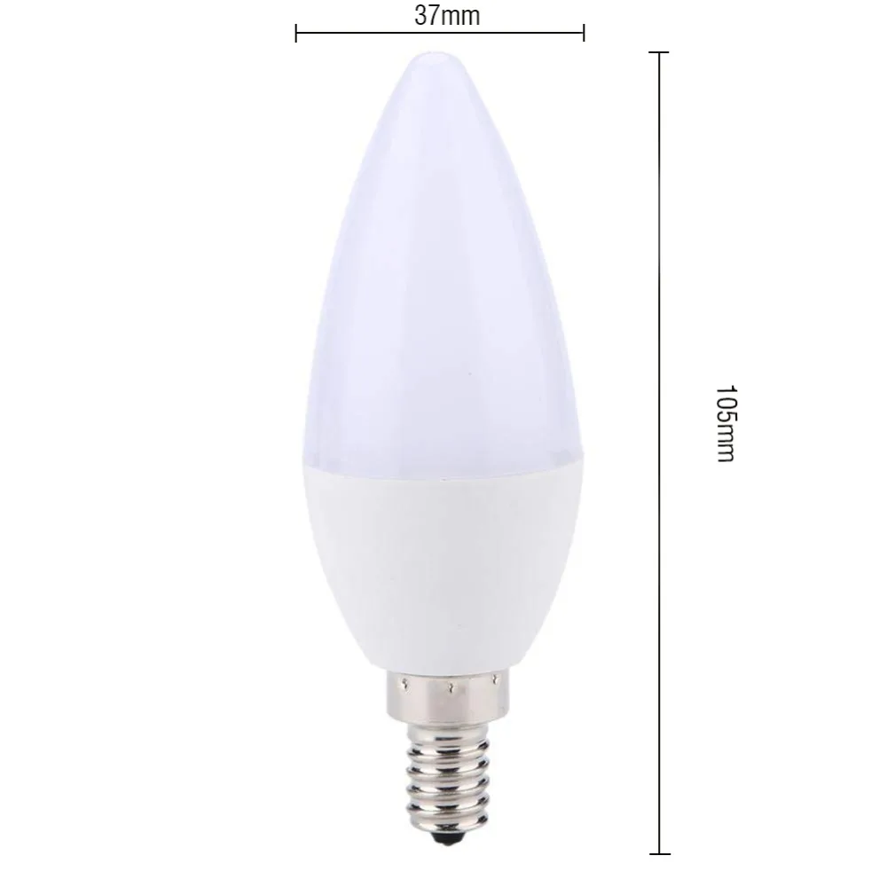 BOAZ EC E14 Led Smart Wifi Свеча лампа RGBCW Меняющие цвет лампы Tuya smartlife Голосовое управление