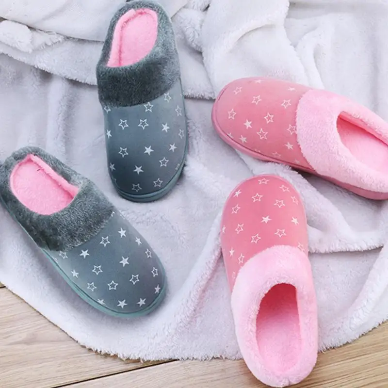 

Women Winter Warm Ful Slippers Women Slippers Cotton Sheep Lovers Home Slippers Indoor Plush Size House Shoes Woman #0907