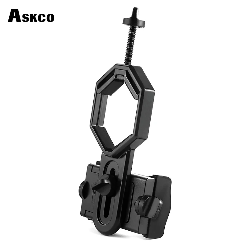Askco جديد المحمول محول ل مجهر أحادي الإكتشاف نطاقات التلسكوبات العالمي كاميرا الهاتف المحمول محول