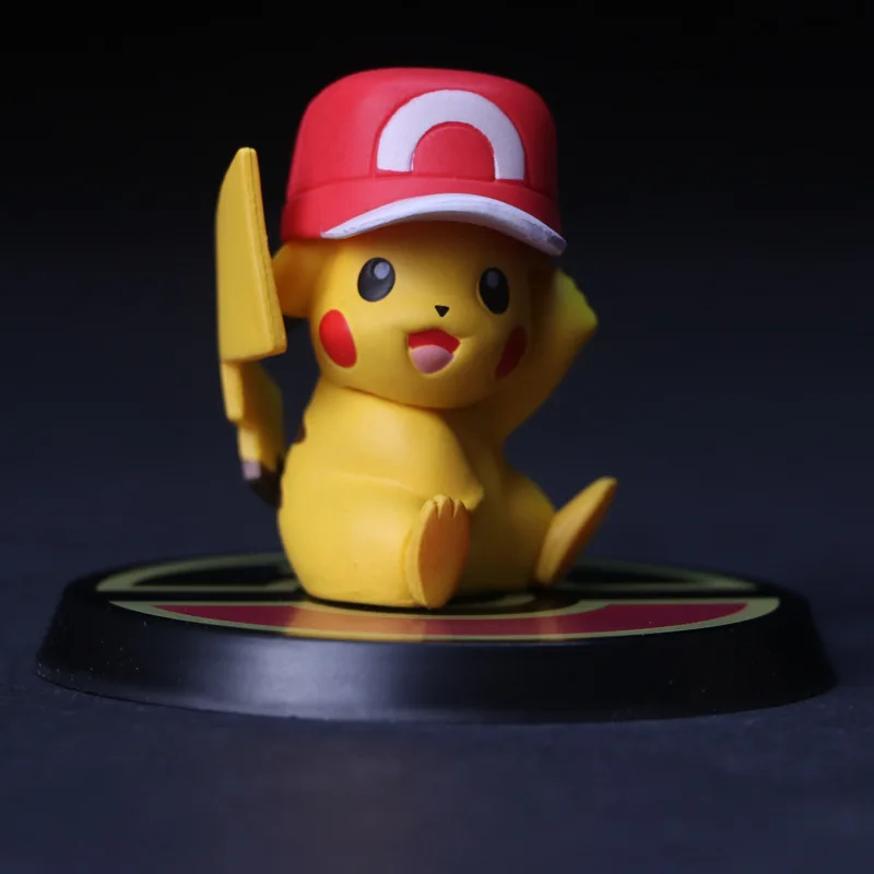 6 шт./компл. Pikachu Mewtwo Charizard Venusaur Blastoise аниме модель фигурки ПВХ игрушки|Игровые и