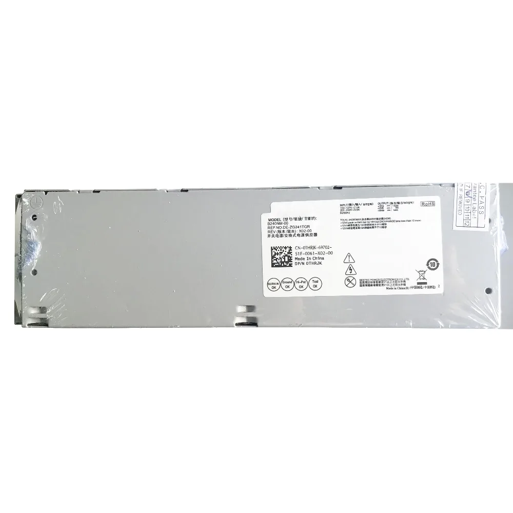 Для Dell 3650 3656 3655 3050 240W блок питания для сервера CN 0THRJK 0 THRJK B240NM 00 4GTN5 D7GX8|Компьютерные